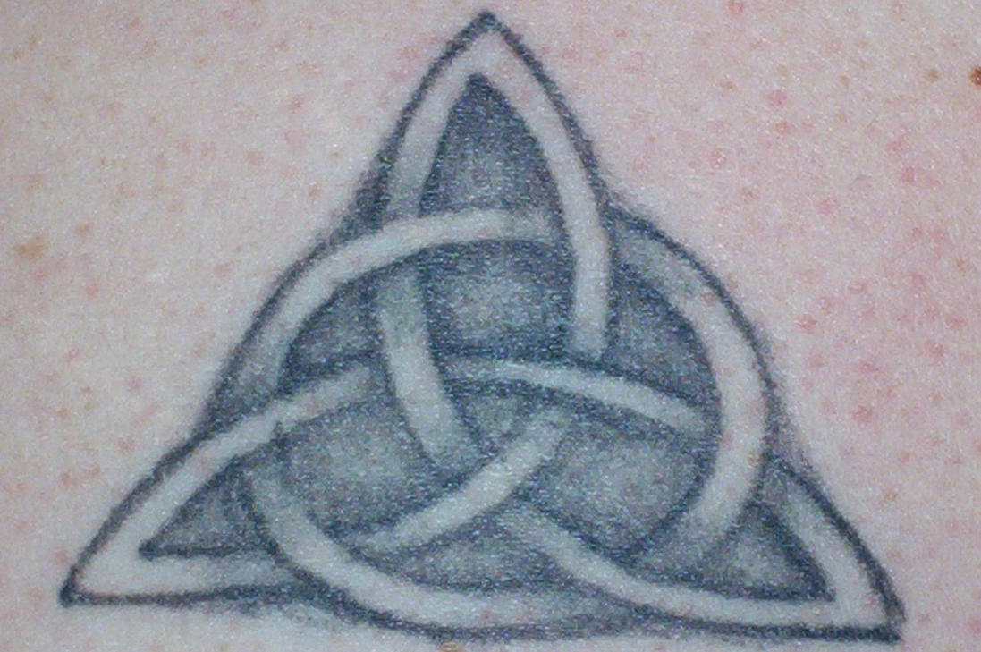 Trinity Knot - shoulder tattoo
