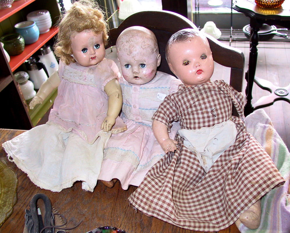 Antique Doll 3 by FallnStock on deviantART
