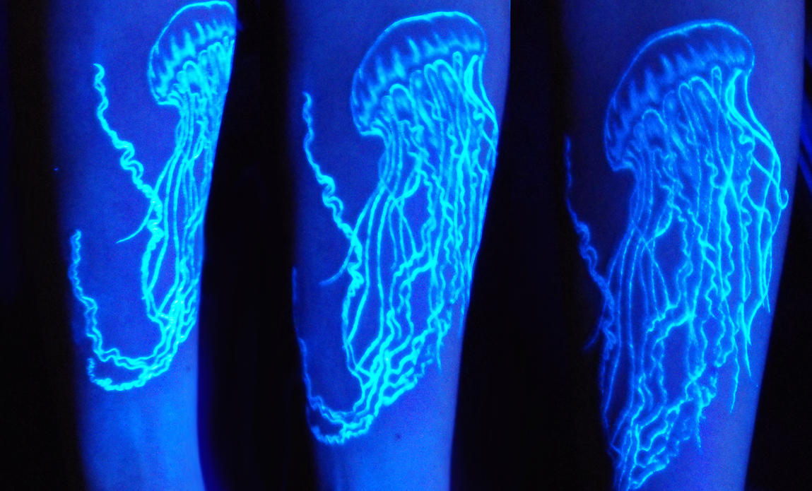 This is a jellyfish tattoo I