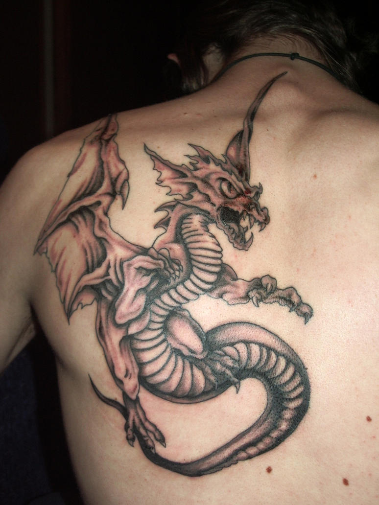 Dragon tattoo Finished