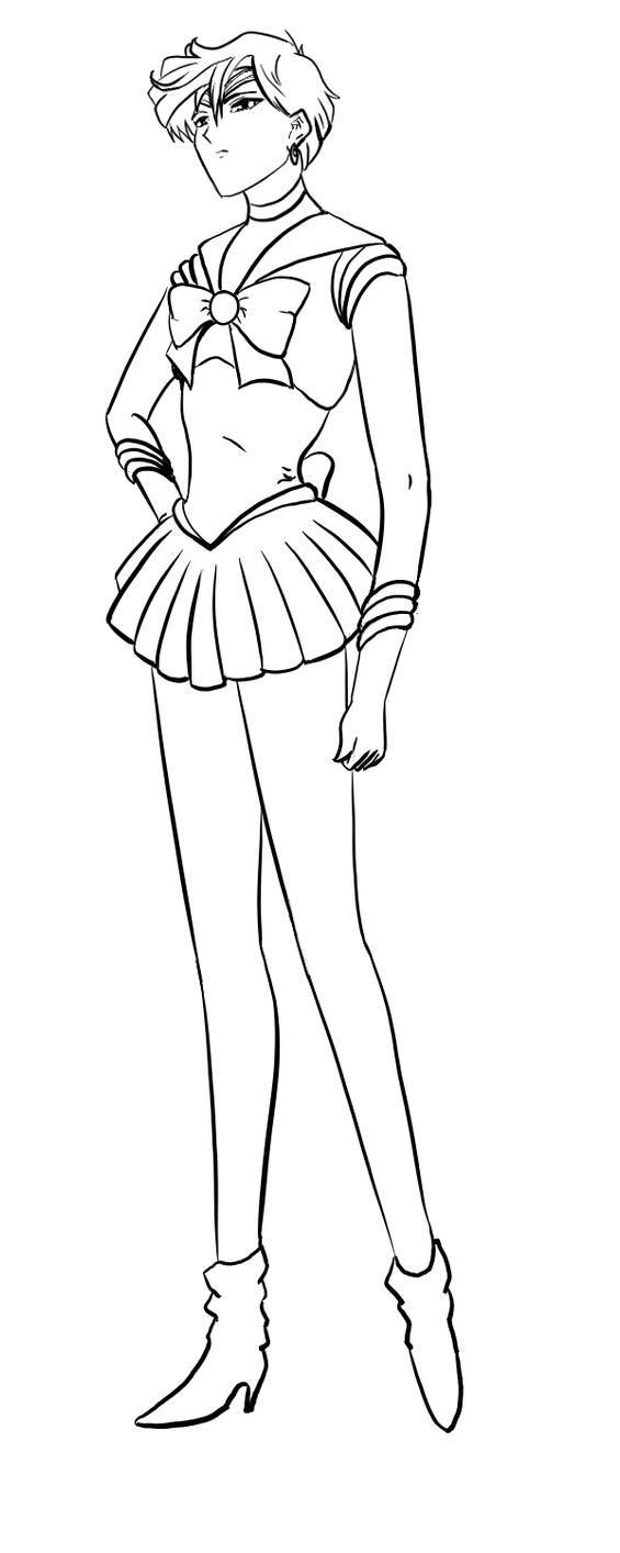 sailor neptune coloring pages - photo #27