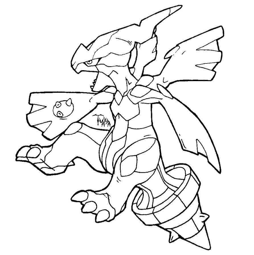 zekrom ex coloring pages - photo #15