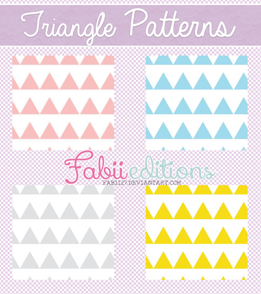 Triangle Patterns by fabii27