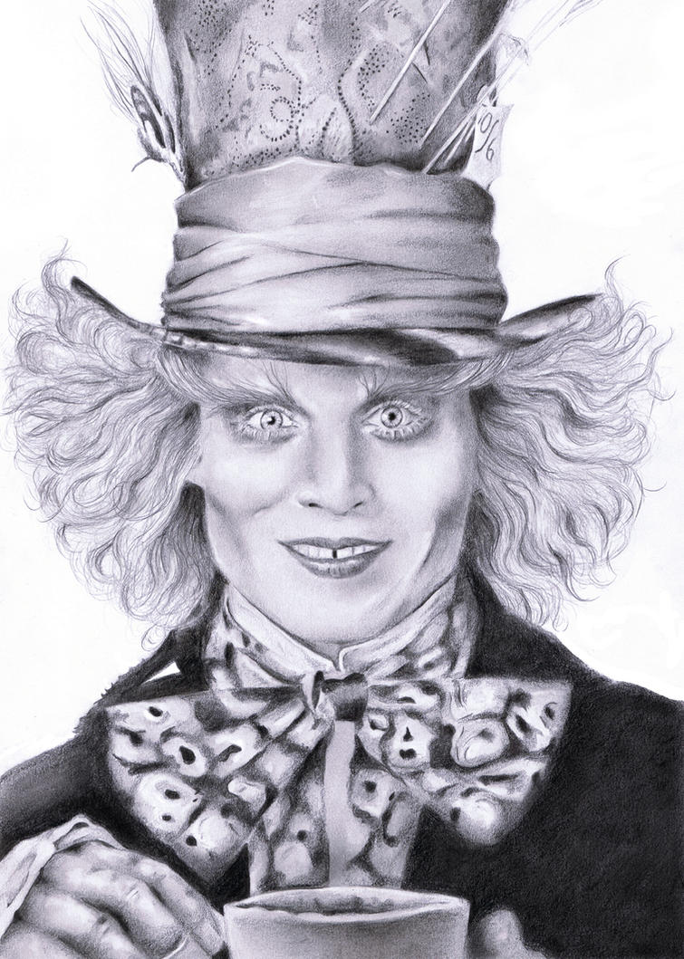 mad hatter johnny depp coloring pages - photo #24