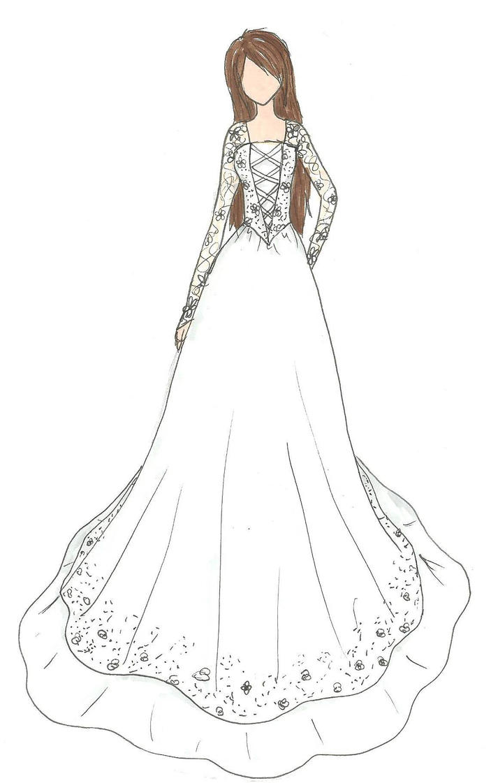 Wedding Dress Design by KikNessa