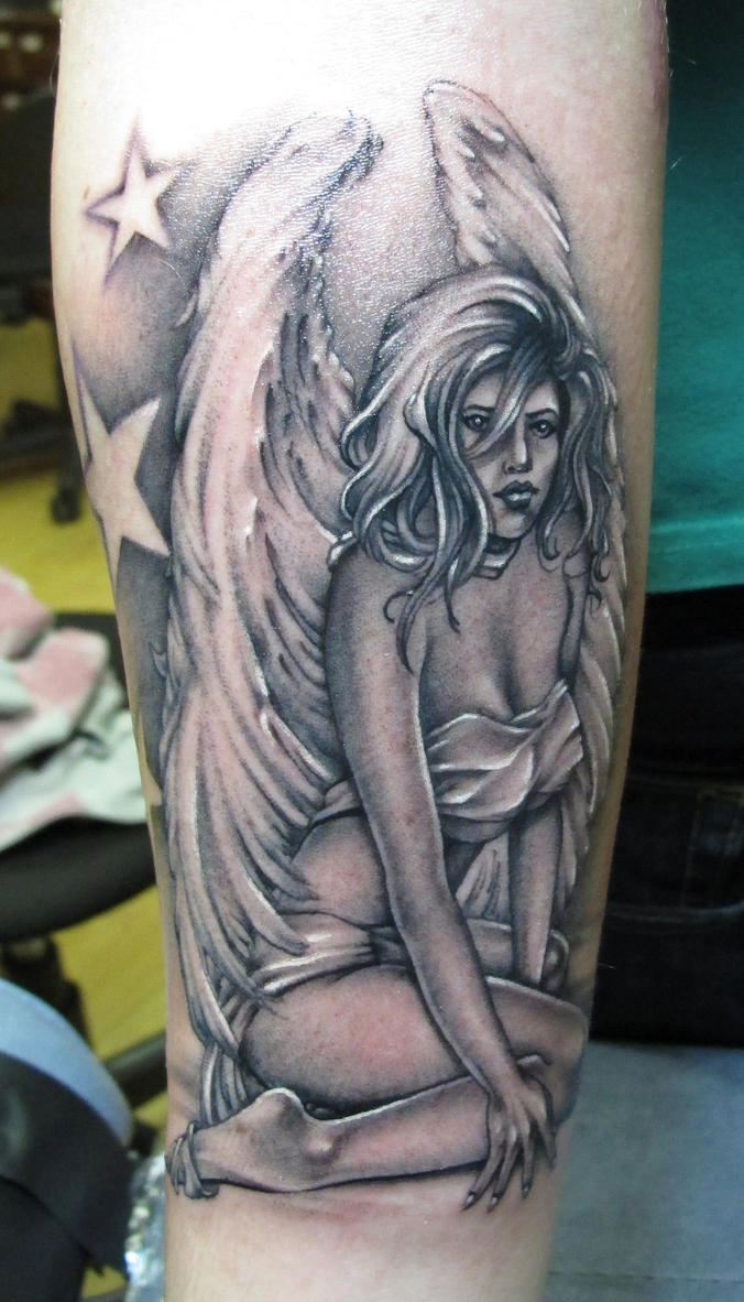 angel tatto by crazycurtis on