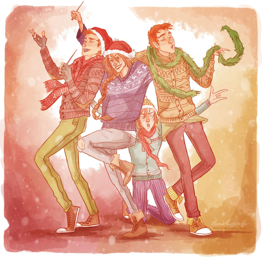 A Very Weasley New Year by viria13