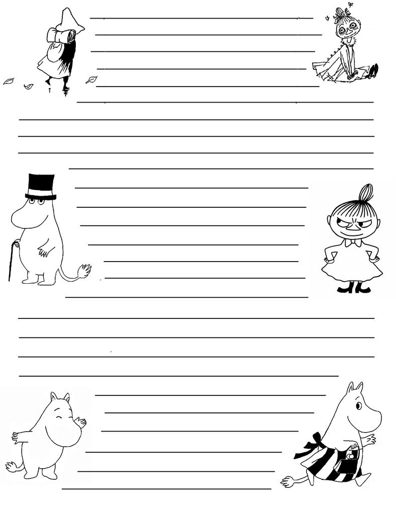 Letter writing template