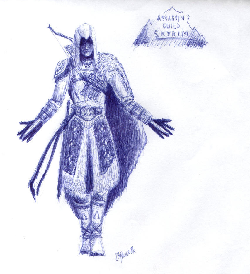 Skyrim Assassin S Guild Armor Set Lore Friendly Skyrim Mod