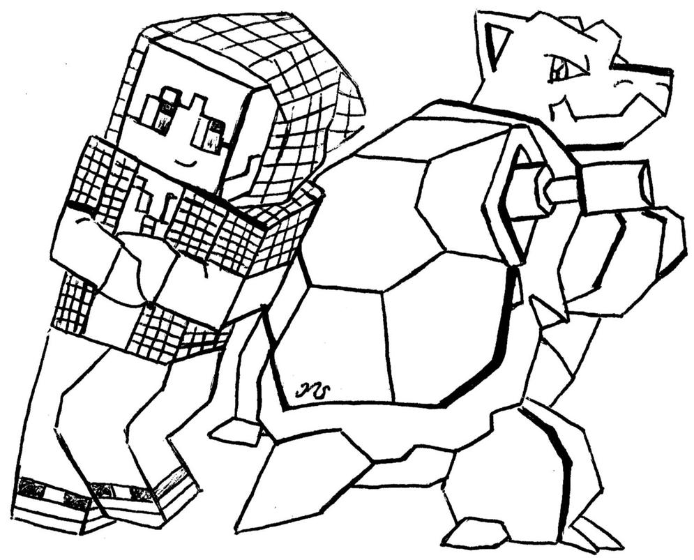 deadlox minecraft coloring pages - photo #26