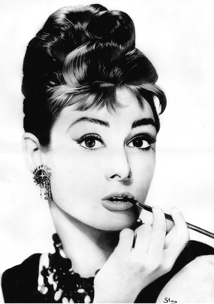 Audrey Hepburn by Stanbos on