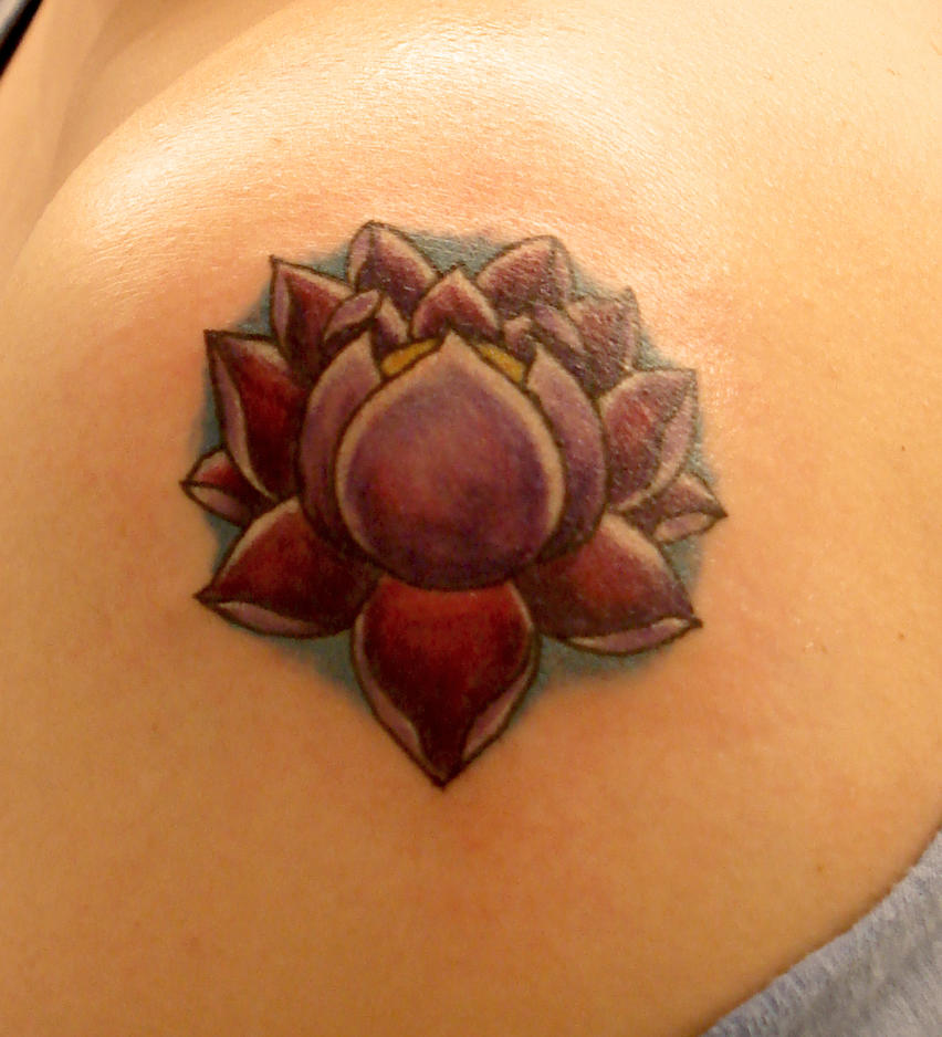 Lotus Tattoo. by ~Darttheold