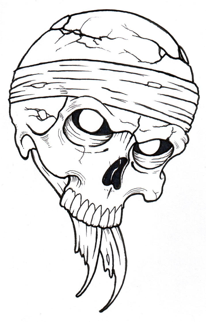Pirate Skull 1 by