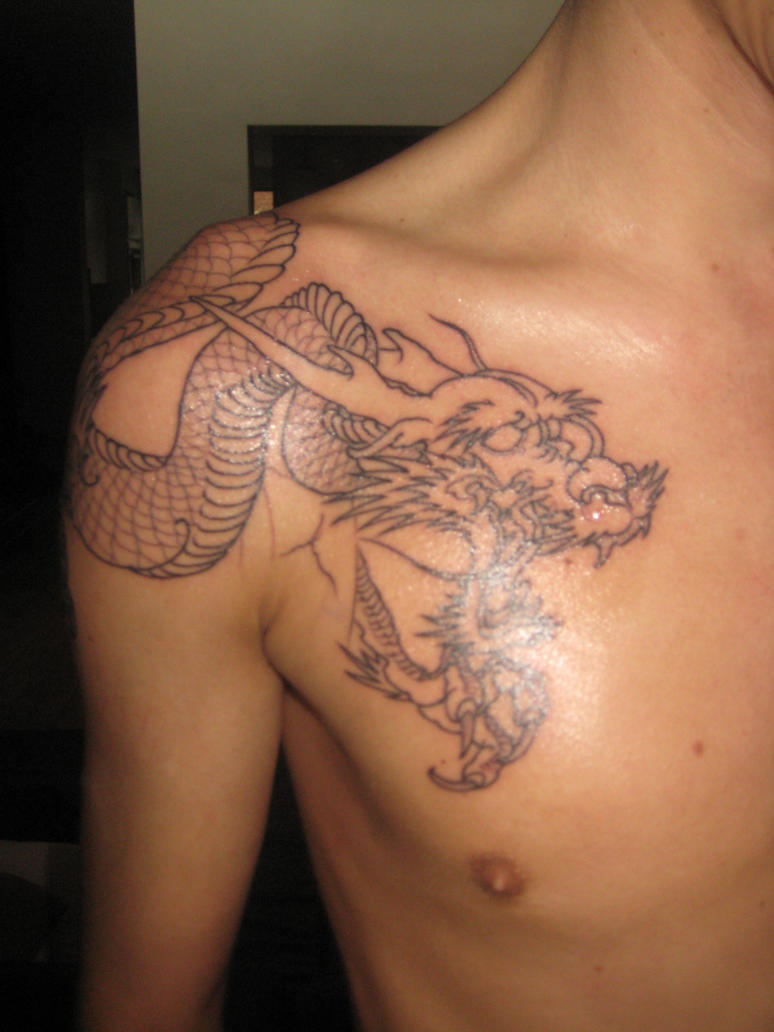 dragon tattoo by Elmoronico on deviantART