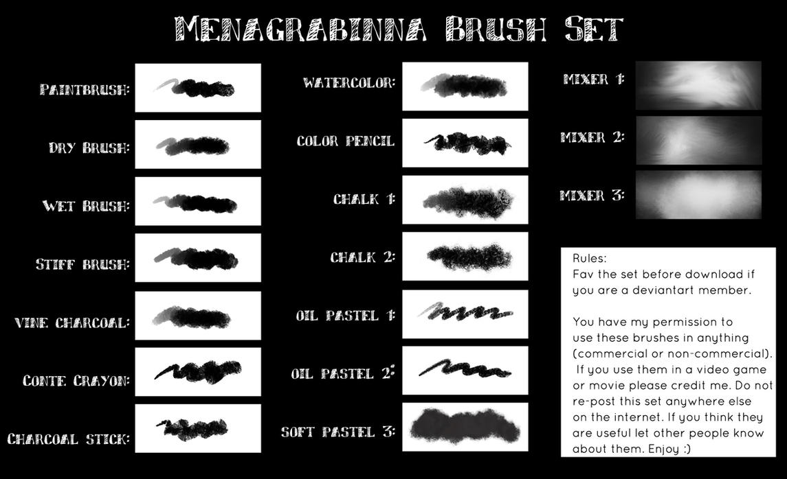 Menagrabinna Brush Set 1