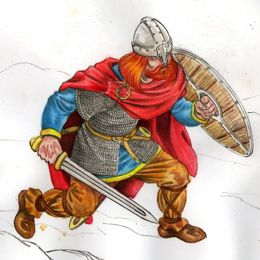 Viking raider by danbrenus on DeviantArt
