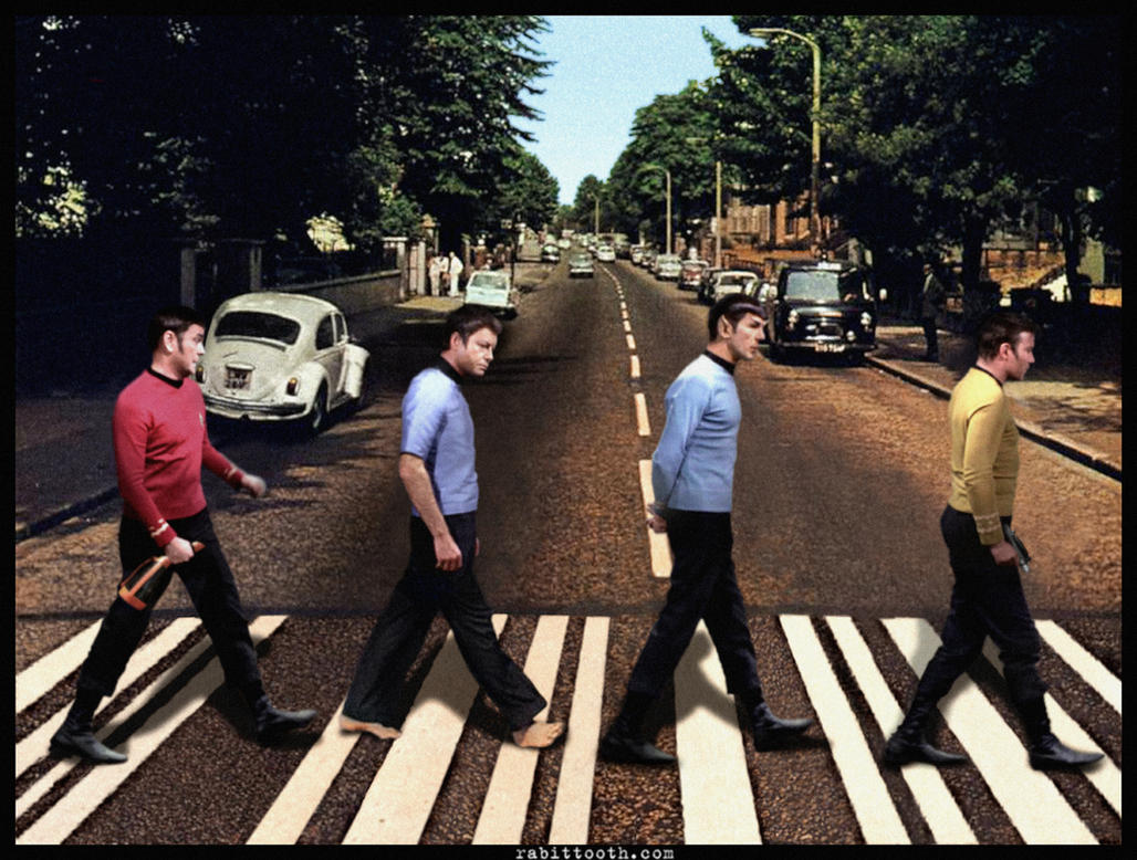 Star Trek Abbey Road by Rabittooth