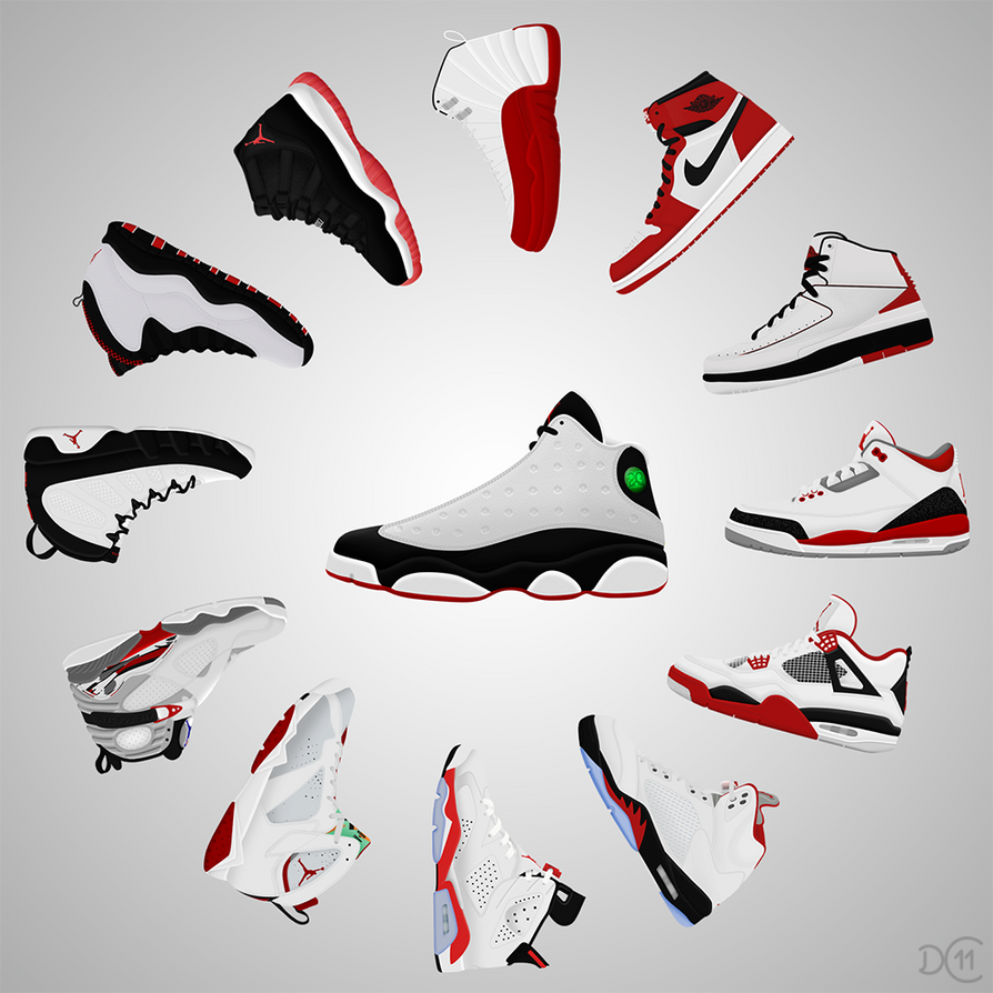 Air Jordan Sneaker Clock by DCrossover11 on DeviantArt