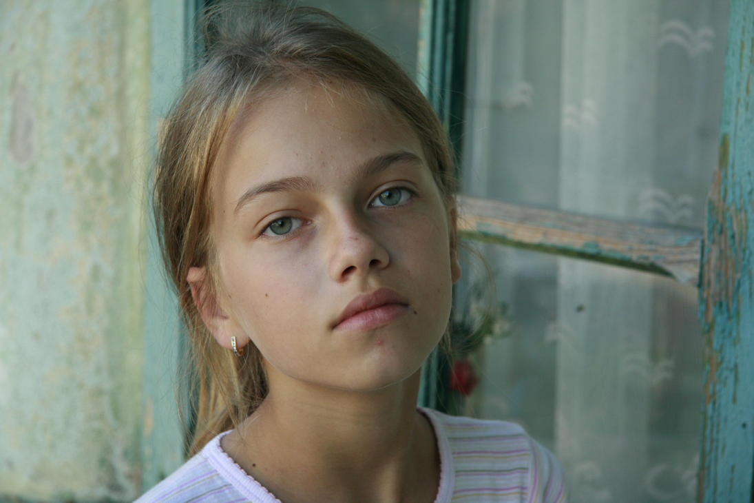 cute girl portrait by little-girl-stock on DeviantArt