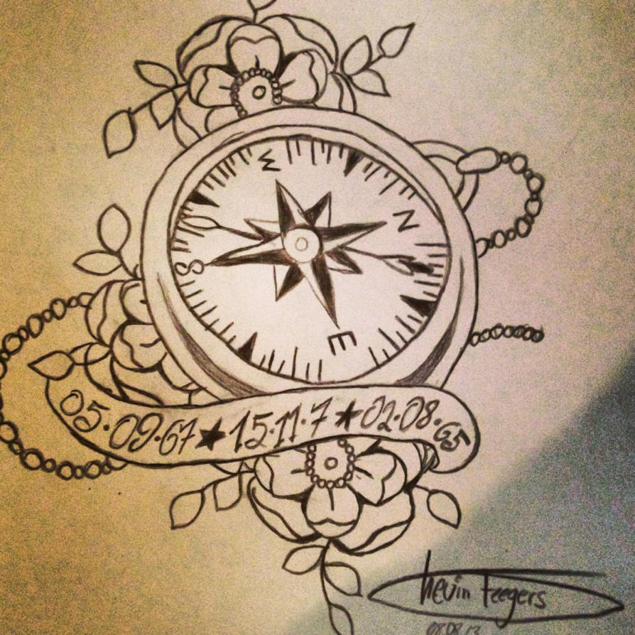 Compass Tattoo - Right Path by Artpursuit on DeviantArt