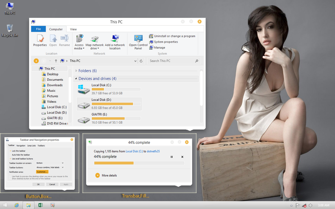 Exclusive theme for Win8.1
