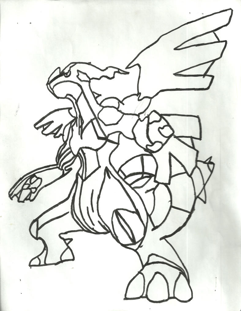 zekrom and reshiram coloring pages - photo #31
