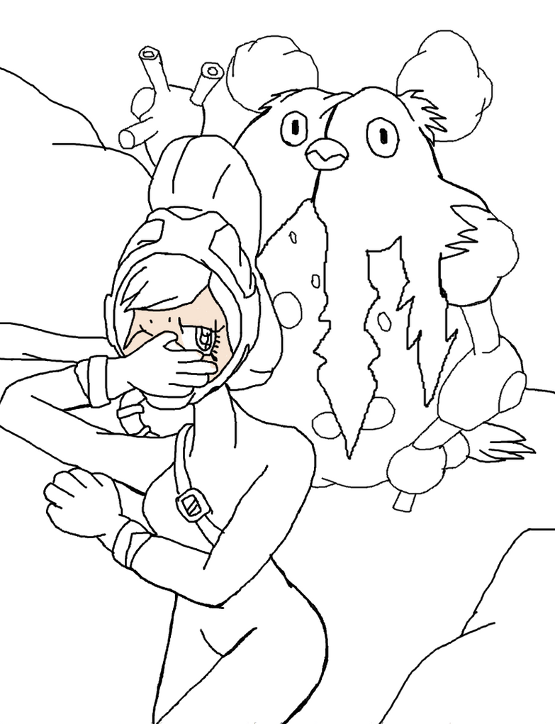 sin cara coloring pages online - photo #48