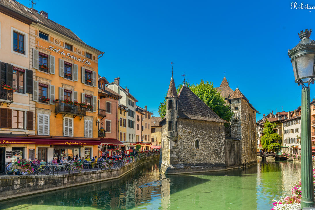 Old Annecy by Rikitza on DeviantArt