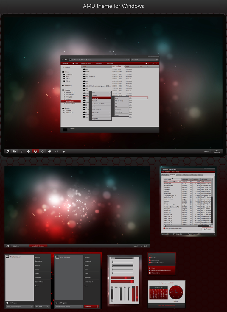 AMD theme for Win7