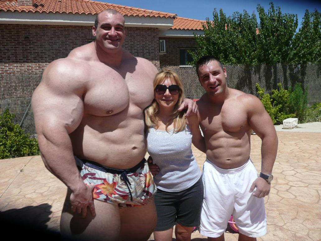 huge female muscle
