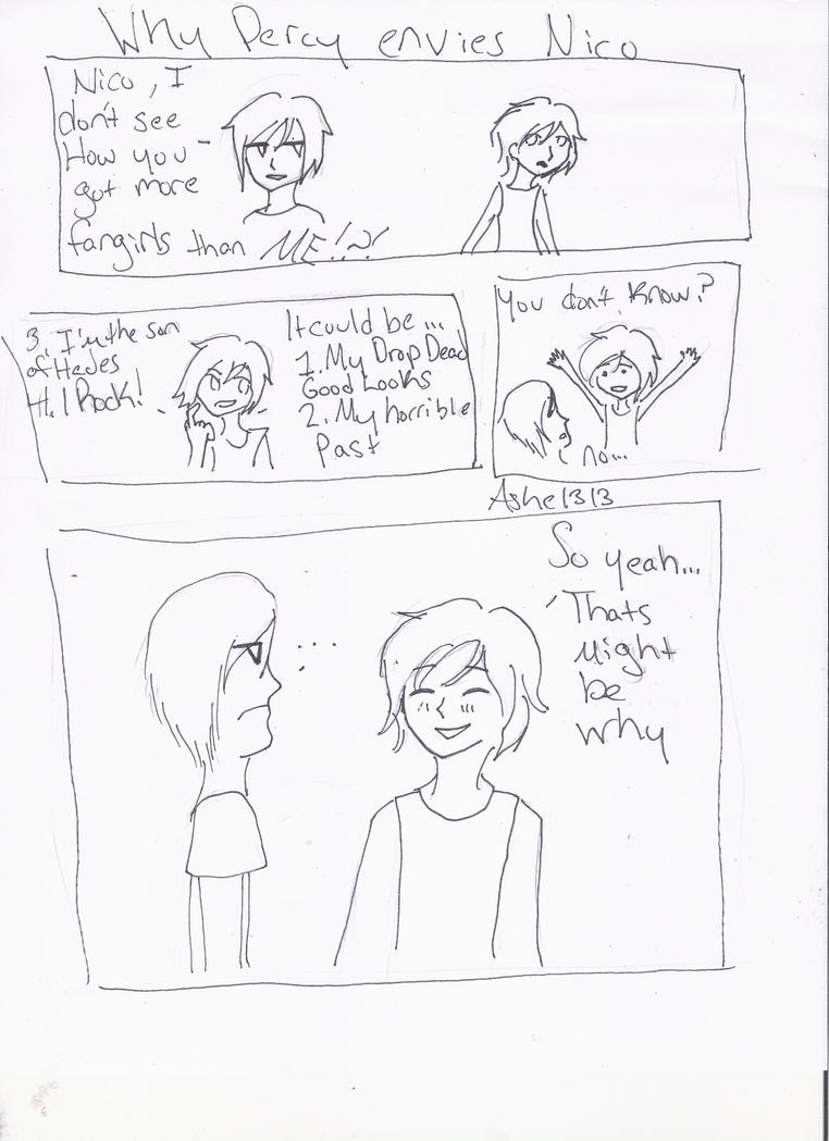 Why Percy envies Nico by Ashe1313 on DeviantArt