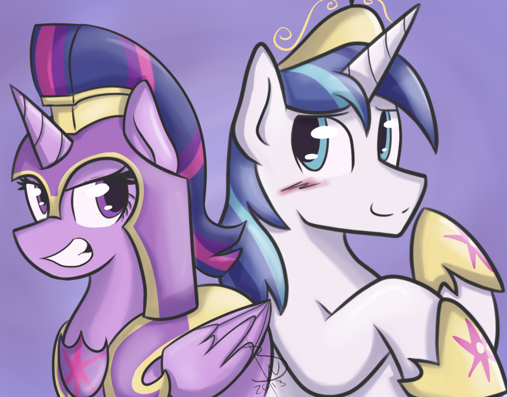twilight_armor_and_shining_sparkle_by_bl