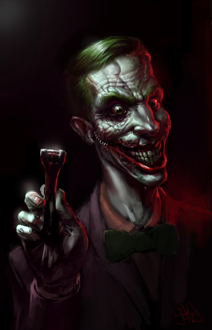 Joker says... by Eljay93 on DeviantArt